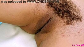 Sexy Brunette Reveals Her Body on Sofa During Intimate Photoshoot