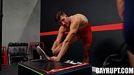 yo, watch blain oconnor and jordan starr wrestle with monster cocks! 💪