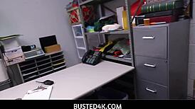 I cant beleive I took that offiser's offer, it was so hot with Brailyn Bailey!