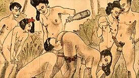 vintage erotic illustration