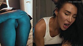 Katrin Tequila Spanked