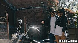 Tushy Abigail Mac goes wild in insane anal pounding!