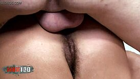 Very Hairy Arab Slut Takes Double Penetration in Threesome With Spanish Guys