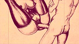 vintage erotic illustration