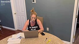 Curvy Milf Danni Jones Has A Home Visit From Her Fit Bodybuilder Masseur, Focusing On Her Legs And Ass.