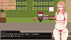 I-I got this sexy red bikini from another girl... rural jk exhibitionist part 2