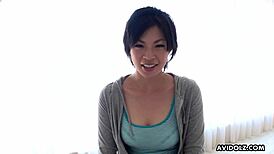 Yo, check Japanese model Saki Aoyama getting wild uncensored! 😍