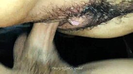 Look At That Thick Cameltoe Getting Fucked Rough And Quick