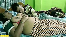 Village bhabhi gets down with two devar in a wild INDIAN THREESOME SEX scene