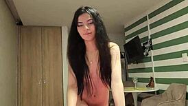 Christmas Latina in Red Skirt Craves Outdoor Fucking