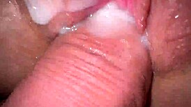 Amateur step-sister's smooth and slippery love making experience