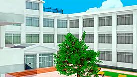 Koneko and Xenovia Engage in Lesbian Action in HS DXD NTR Madness