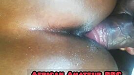 she searches for her shoes under the bed during intense homemade sex