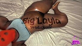 Big cock and ass worship in a chubby BBW scene