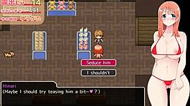 I-I got this sexy red bikini from another girl... rural jk exhibitionist part 2