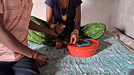 Desi Girl Bends Over for Hard Anal Fuck in Village