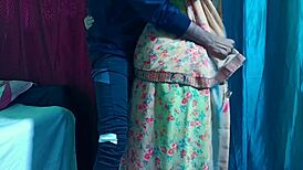 Desi wife Komal gets rough with neighbor Dever. So intense before Valentines! 😍