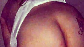 i really wanted to lick her big natural tits and saggy belly while she shakes her ass dripping