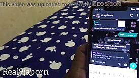 pregnant ebony woman feels so horny in full homemade video