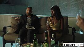 Tushy Abigail Mac goes wild in insane anal pounding!