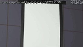 Juri Han's 3D hentai compilation features monster cock riding and titty fucking 😏