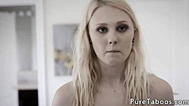 Naughty teens dive into a sexy threesome adventure