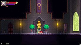 Scarlet Maiden Blows Futanari In Caves Gloryhole!