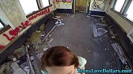 Newbie Teen 18+ Gets Hardcore Public Fuck with Facial