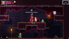 Scarlet Maiden Blows Futanari In Caves Gloryhole!