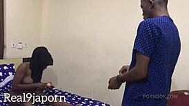 pregnant ebony woman feels so horny in full homemade video