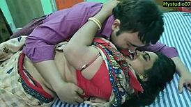 Desi village wife begs for hard fucking on the ranch.