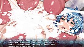 i'm the agent entangle d in bondage with these anime girls for a gangbang blowjob game.