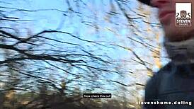 megan venturi’s tight pussy gets wrecked outdoors. stevenshame dating leaves her cum-glazed.