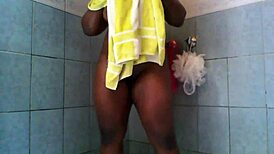 I tease in the shower.