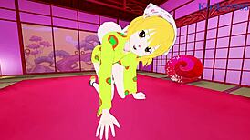 Perona And Carrot Have Intense Sex In One Piece POV Hentai!