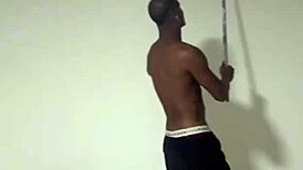 I painted my friend's house and made him suck.