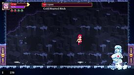 Scarlet Maiden's Lesbian Bossfights with Big Tits in Hentai Game