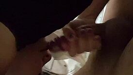 Cousin sucks my dick in brazilian style.