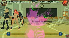 Horny Gaming Hentai Fighter Battles