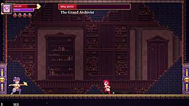 Scarlet Maiden's Lesbian Bossfights with Big Tits in Hentai Game