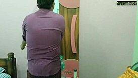 Desi village wife begs for hard fucking on the ranch.