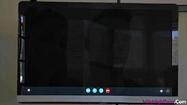 Delilah Day Gets Her Big Ass Fingered In Missionary And Doggystyle Voyeur Scene