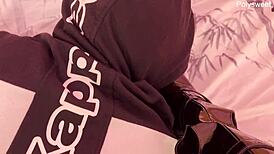 Strapon Action Dominates in Curvy Couple’s Wild Bedroom Roleplay