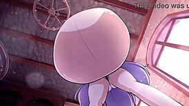 camilla animation vore with oral on boobs and tits in hentai style