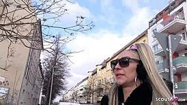 Blonde Barkeeper Picked Up In Berlin For Model Job