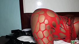 my bbw stepmom strips and fucks her stepson hard