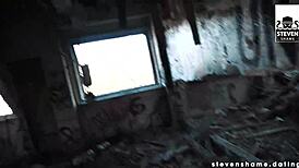 megan venturi’s tight pussy gets wrecked outdoors. stevenshame dating leaves her cum-glazed.