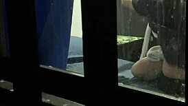 I catch my wife cheating with a young stud