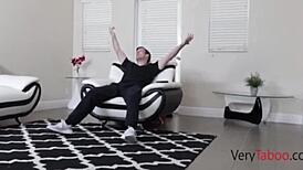 Stepmom Goes All Out to Please Stepson with Big Cock