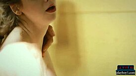 i'm stella cox with big natural tits getting sucked and fucked doggystyle bent over